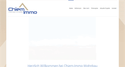 Desktop Screenshot of chiem-immo.de